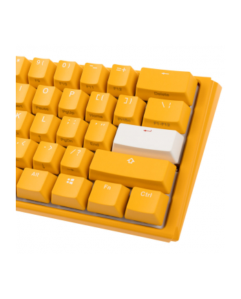 no name Ducky One 3 Żółta Mini Klawiatura Gamingowa, RGB LED - MX-Speed-Silver (US) nr 2