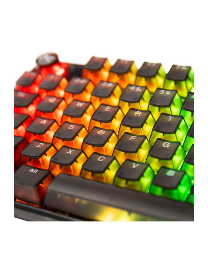 no name Klawiatura gamingowa Ducky One 3 Aura Black, RGB LED - MX-Speed-Silver (US) główny