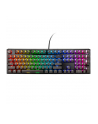 no name Klawiatura gamingowa Ducky One 3 Aura Black, RGB LED - Gateron Baby Kangaroo (US) - nr 23