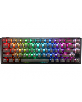 no name Klawiatura gamingowa Ducky One 3 Aura Black SF, RGB LED – MX-Speed-Silver (US) nr 1