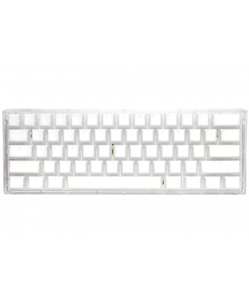 no name Klawiatura gamingowa Ducky One 3 Aura White Mini z podświetleniem LED RGB – MX-Blue (US)