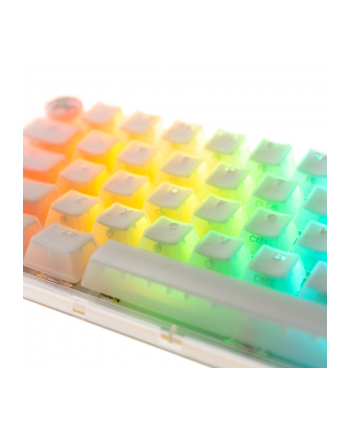 no name Klawiatura gamingowa Ducky One 3 Aura White Mini z podświetleniem LED RGB – MX-Blue (US)