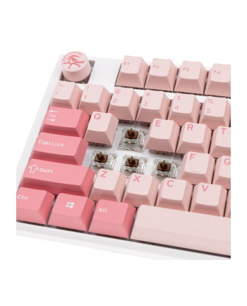 no name Klawiatura do gier Ducky One 3 Gossamer TKL Pink - MX-Brown (US) nr 2