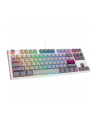 no name Klawiatura gamingowa Ducky One 3 Mist Grey TKL, RGB LED - MX-Speed-Silver (US) - nr 3