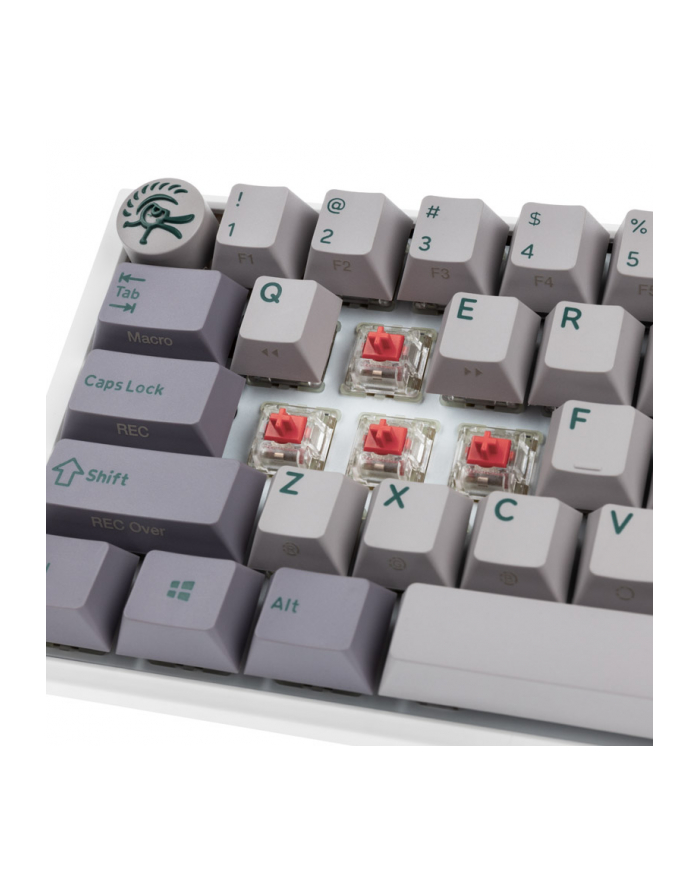 no name Klawiatura gamingowa Ducky One 3 Mist Grey SF, RGB LED - MX-Silent-Red (US) główny