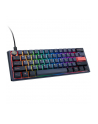 no name Klawiatura gamingowa Ducky One 3 Cosmic Blue Mini, RGB LED - MX-Blue (US) - nr 3