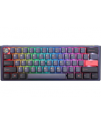 no name Mini klawiatura gamingowa Ducky One 3 Cosmic Blue, RGB LED - MX-Speed-Silver (US) nr 1