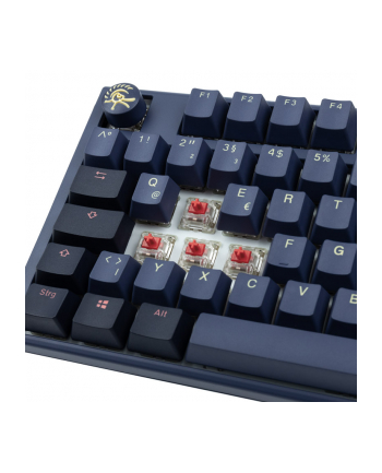 no name Klawiatura do gier Ducky One 3 Cosmic Blue TKL, RGB LED - MX-Silent-Red