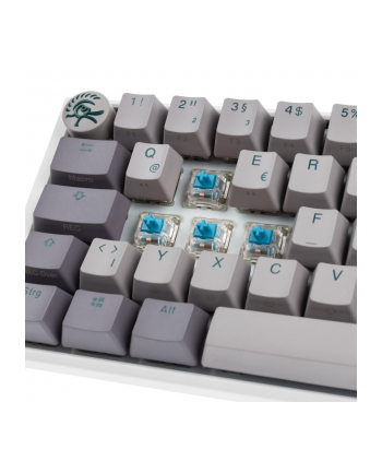 no name Ducky One 3 Mist Grey Mini Klawiatura Gamingowa, RGB LED - MX-Blue nr 1