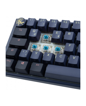 no name Ducky One 3 Cosmic Blue Mini Klawiatura Gamingowa, RGB LED - MX-Blue