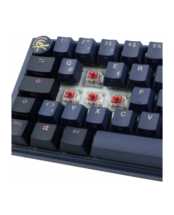 no name Klawiatura gamingowa Ducky One 3 Cosmic Blue SF, RGB LED - MX-Silent-Red