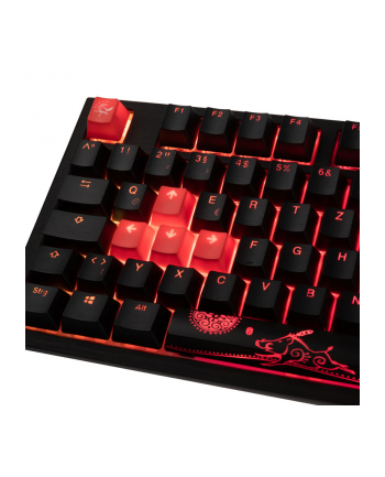 no name Klawiatura gamingowa Ducky Shine 7 PBT, MX-Black, RGB LED - zaciemnienie