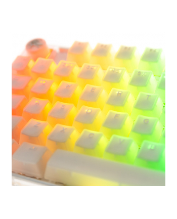 no name Klawiatura gamingowa Ducky One 3 Aura White TKL, RGB LED - MX-Silent-Red (US)