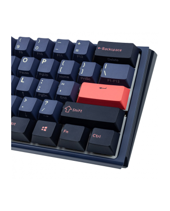 no name Mini klawiatura gamingowa Ducky One 3 Cosmic Blue, RGB LED - MX-Ergo-Clear (US)