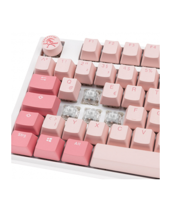 no name Klawiatura gamingowa Ducky One 3 Gossamer Pink - MX-Ergo-Clear nr 2