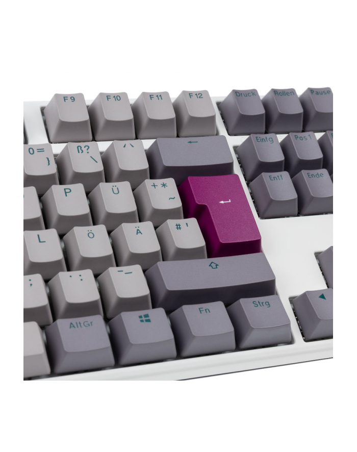 no name Klawiatura gamingowa TKL Ducky One 3 Mist Grey, RGB LED - MX-Ergo-Clear główny