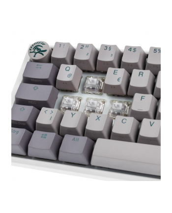 no name Klawiatura gamingowa Ducky One 3 Mist Grey SF, RGB LED - MX-Ergo-Clear