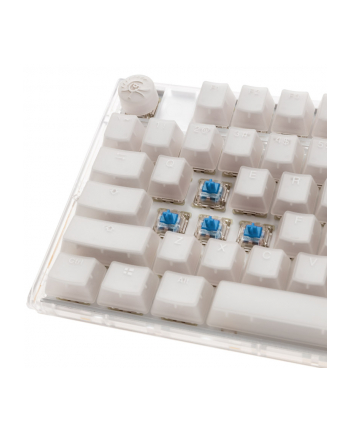 no name Klawiatura gamingowa Ducky One 3 Aura White, RGB LED – MX-Blue (US)
