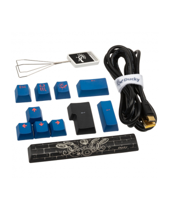 no name Ducky Mecha Mini Klawiatura Gamingowa, MX-Brown, RGB-LED - Czarna nr 2