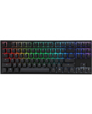 no name Klawiatura Gamingowa Ducky One 2 TKL PBT, MX-Black, RGB LED - Czarna