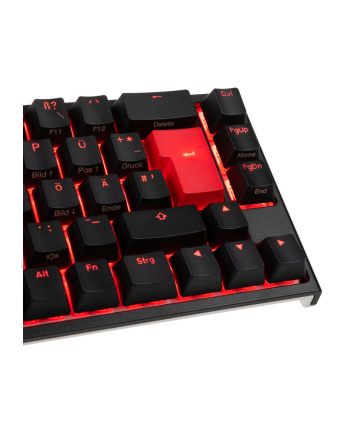 no name Klawiatura Gamingowa Ducky One 2 SF, MX-Black, RGB LED - czarna - UKŁAD NIEMIECKI