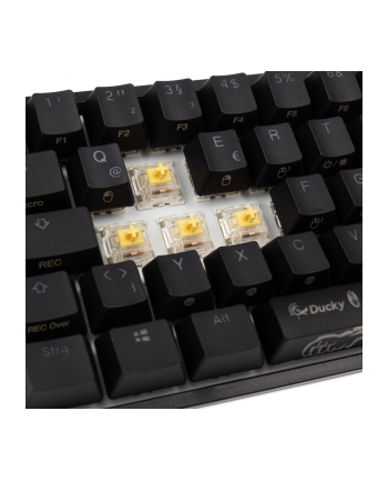 no name Ducky One 2 Pro Mini Klawiatura Gamingowa, RGB LED - Gateron Yellow nr 1