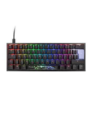 no name Klawiatura Gamingowa Ducky One 2 Pro Mini, RGB LED - Kailh Biała