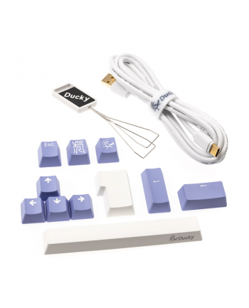 no name Klawiatura do gier Ducky One 2 Pro White Edition, RGB LED - Kailh Brown nr 2