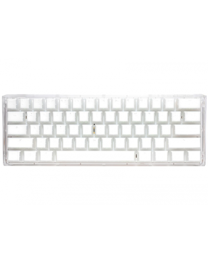 no name Ducky One 3 Aura Biała Mini Klawiatura Gamingowa, RGB LED - MX-Red główny