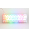 no name Ducky One 3 Aura Biała Mini Klawiatura Gamingowa, RGB LED - MX-Silent-Red - nr 4