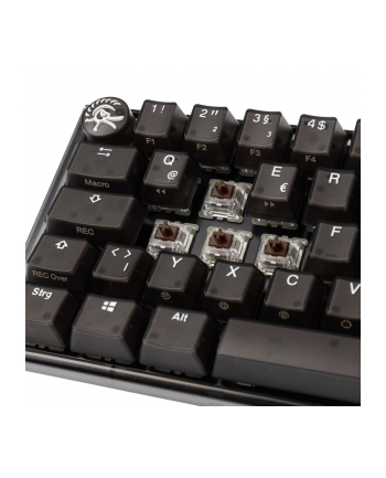 no name Ducky One 3 Aura Black SF Klawiatura Gamingowa, RGB LED - MX-Brown