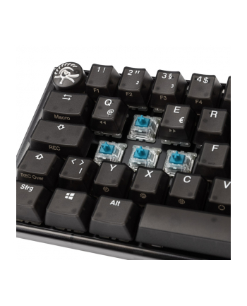 no name Ducky One 3 Aura Black SF Klawiatura Gamingowa, RGB LED - MX-Blue
