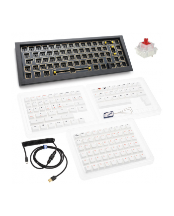 no name Klawiatura gamingowa Ducky Outlaw 65, Barebone - czarna (ISO)