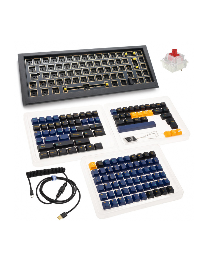 no name Klawiatura gamingowa Ducky Outlaw 65, Barebone - czarna (ANSI) główny