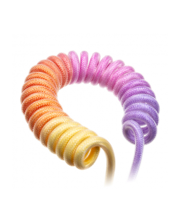 no name Ducky Premicord Afterglow spiralny USB Type-C do Type-A - 18m nr 1