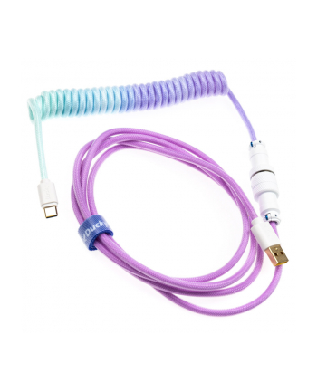 no name Ducky Premicord Azure spiralny, USB Type-C do Type-A - 18m nr 1
