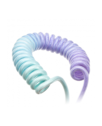 no name Ducky Premicord Azure spiralny, USB Type-C do Type-A - 18m nr 2