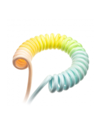 no name Ducky Premicord Cotton Candy spiralny, USB Type-C do Type-A - 18m nr 1