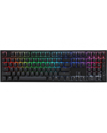 no name Klawiatura gamingowa Ducky One 2 Backlit PBT, MX-Blue, RGB LED - czarna