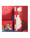no name Klawiatura gamingowa Varmilo VEA108 Koi, MX-Silent-Red, biała dioda LED - układ amerykański - nr 5