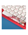 no name Klawiatura gamingowa Varmilo VEA108 Koi, MX-Silent-Red, biała dioda LED - układ amerykański - nr 6