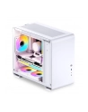 no name Obudowa Jonsbo U4 Mini Micro-ATX, Szkło Hartowane - biała - nr 50