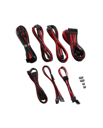 no name CableMod C-Series PRO ModMesh 12VHPWR Zestaw Corsair RM, RMi, RMx (Black Label) - czarny/czerwony nr 2