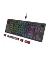 no name Klawiatura do gier Montech MKey TKL Darkness - GateronG Pro 20 Czerwona (US) - nr 4