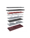 no name Klawiatura do gier Montech MKey TKL Darkness - GateronG Pro 20 Czerwona (US) - nr 8
