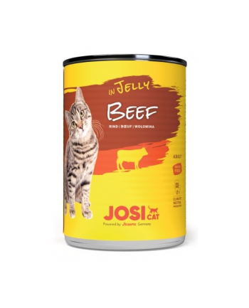 JOSERA JosiCat Wołowina w galaretce - mokra karma dla kota - 400 g