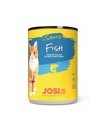 JOSERA JosiCat Ryba w sosie - mokra karma dla kota - 415 g