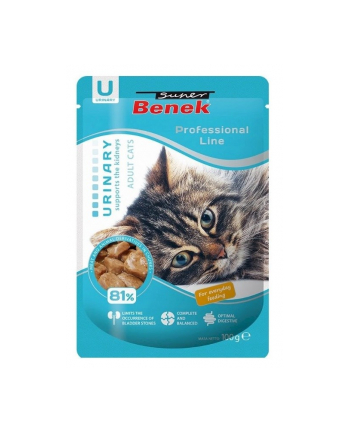 SUPER BENEK Urinary - mokra karma dla kota - 100 g