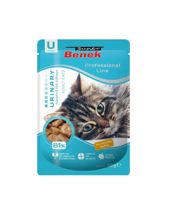 SUPER BENEK Urinary - mokra karma dla kota - 100 g główny