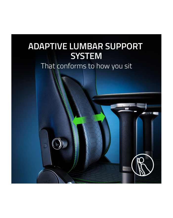 no name Fotel gamingowy Razer Iskur V2 - czarny główny